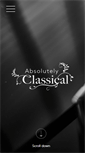 Mobile Screenshot of absolutelyclassical.ch